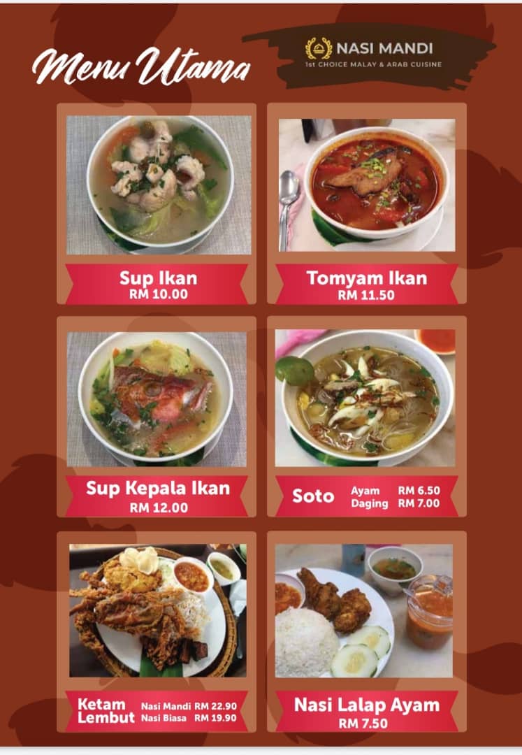 Restoran Nasi Mandi Photo Menu 4