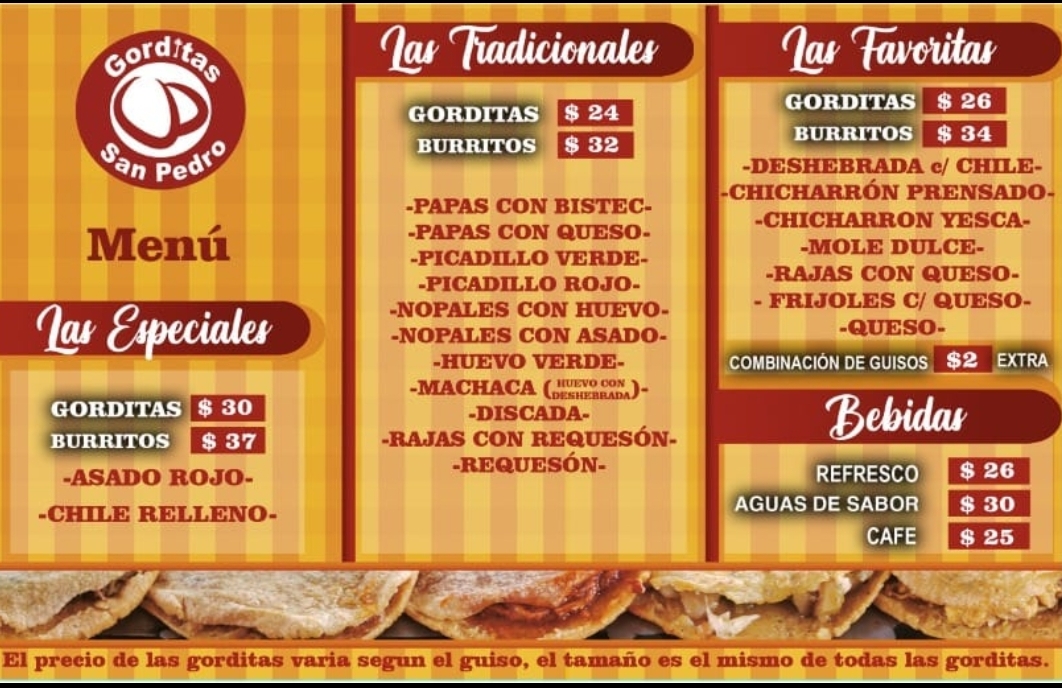 Gorditas y antojitos Don Juanis Photo Menu 1