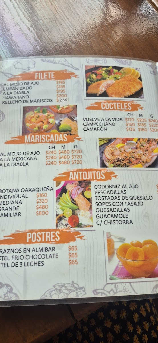 Splendid Restaurant Photo Menu 2
