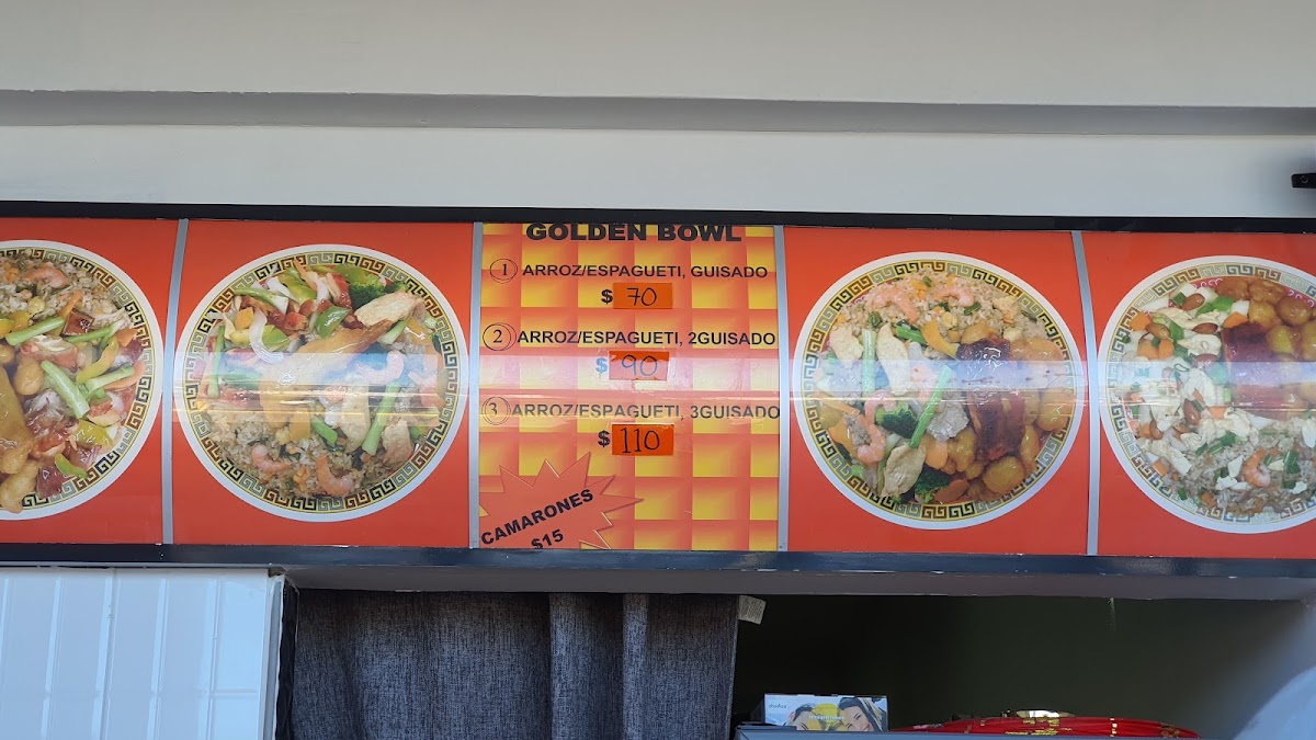 Comida China Golden bowl Photo Menu 1