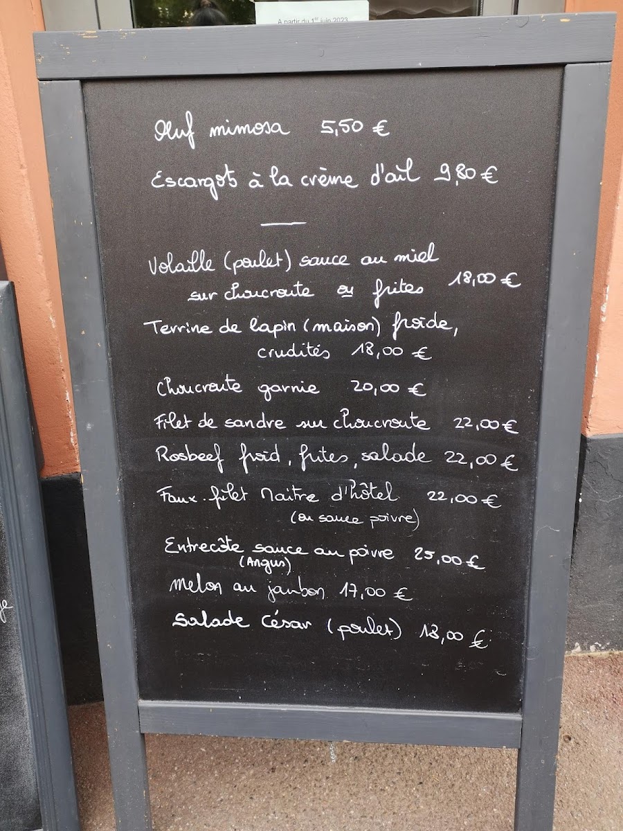 Restaurant Au Chaudron Photo Menu 5