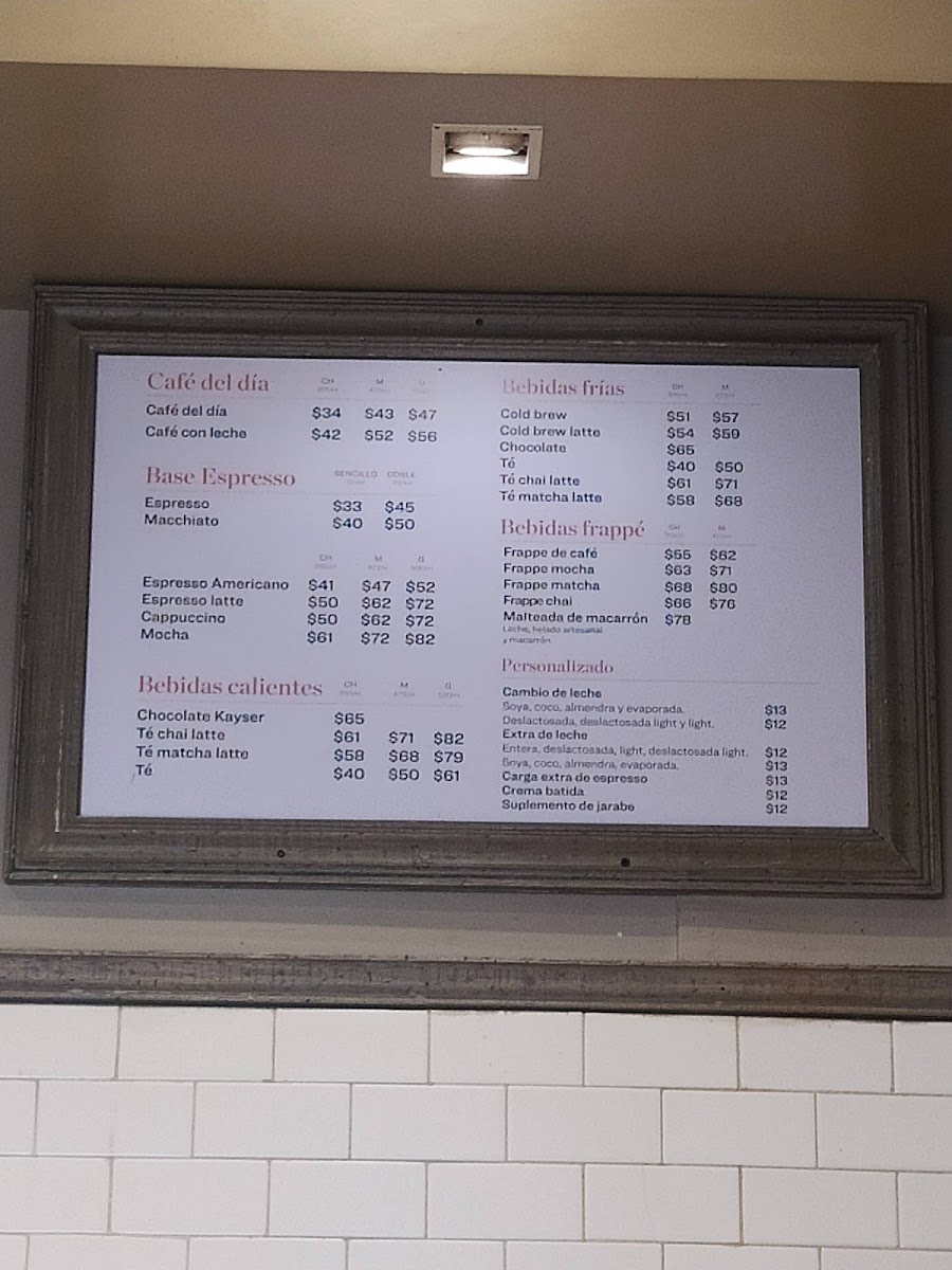 Maison Kayser Tacuba Photo Menu 3