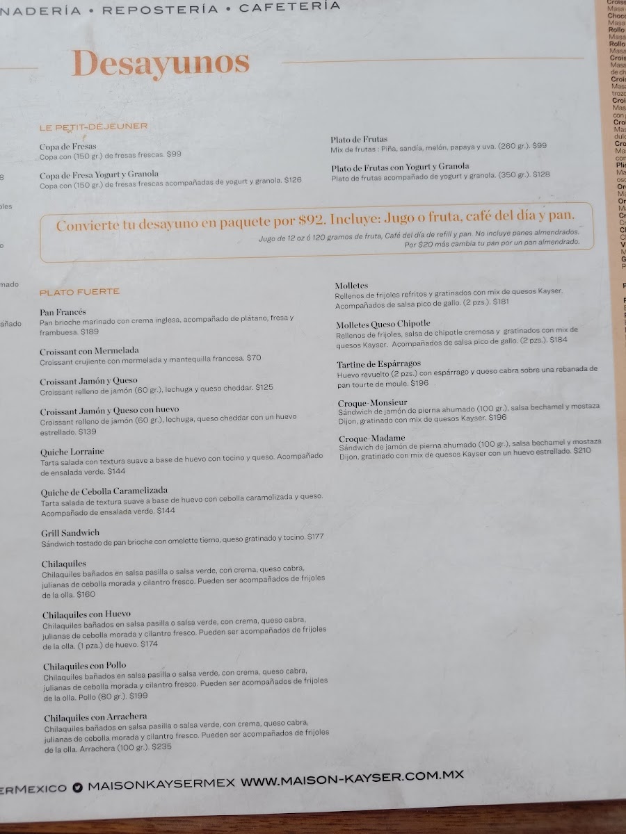Maison Kayser Tacuba Photo Menu 4