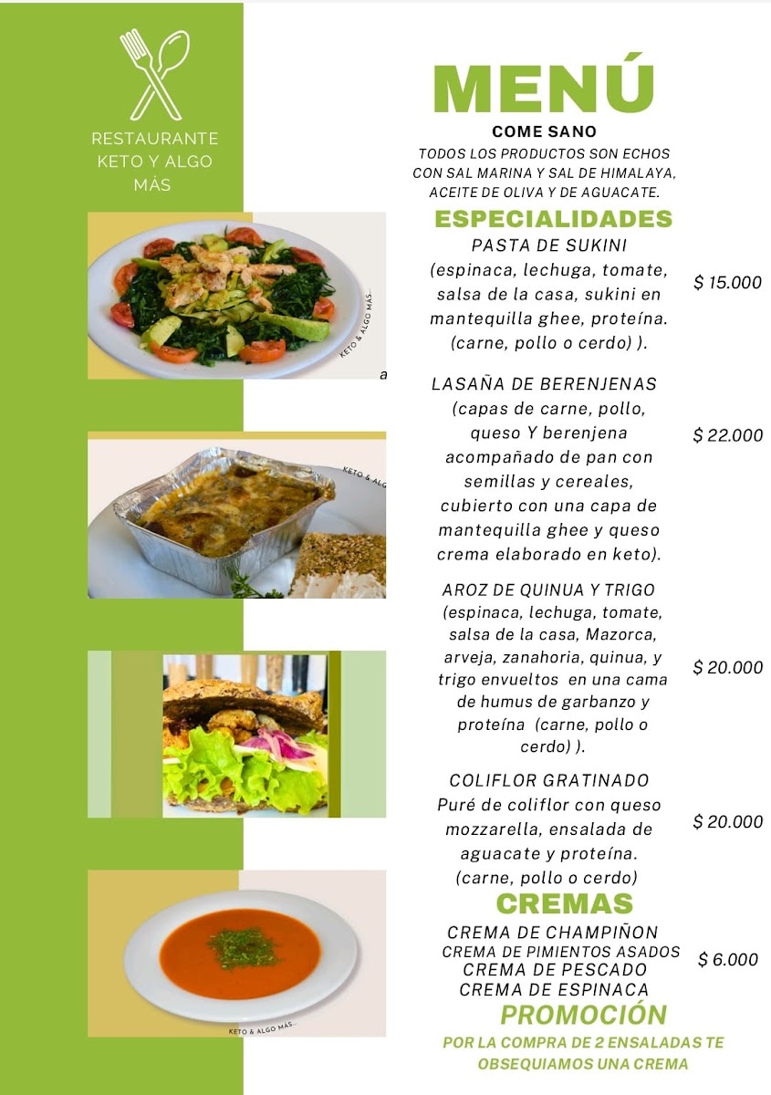 Keto y Algo Más Photo Menu 4