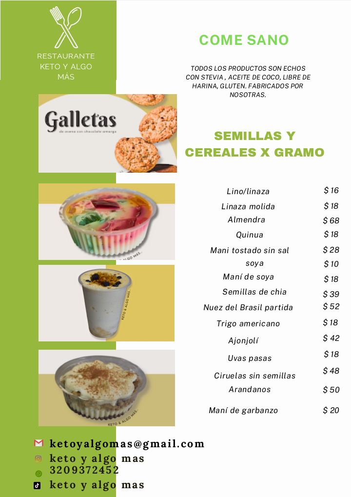 Keto y Algo Más Photo Menu 8