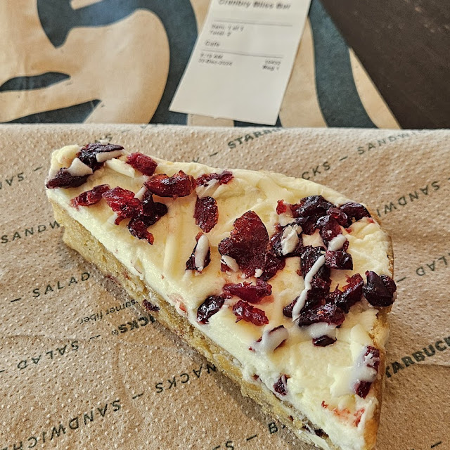 Cranberry Bliss Bar