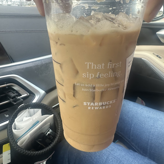 Venti Iced Caramel Macchiato
