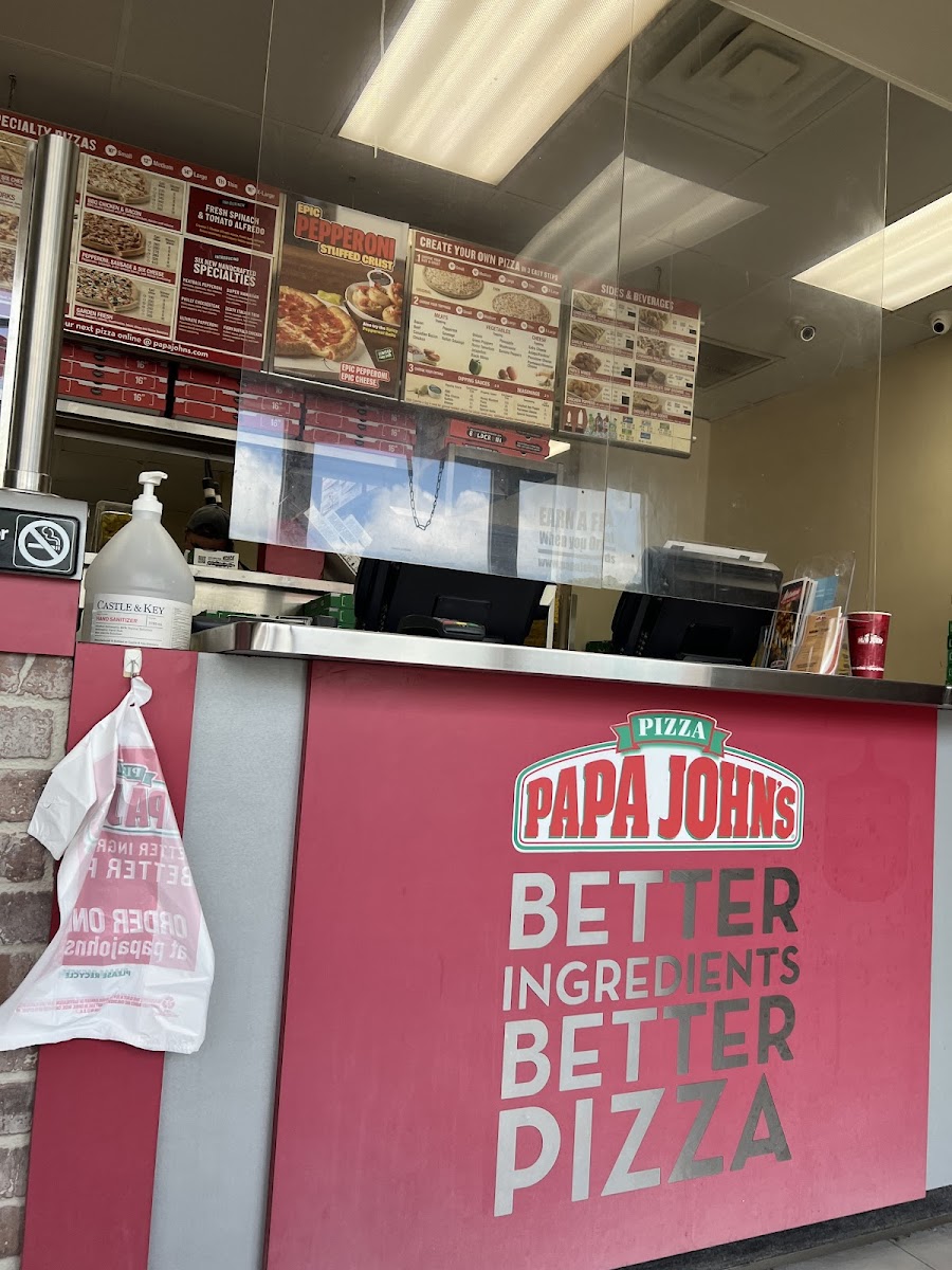 Papa Johns Pizza Photo Menu 1