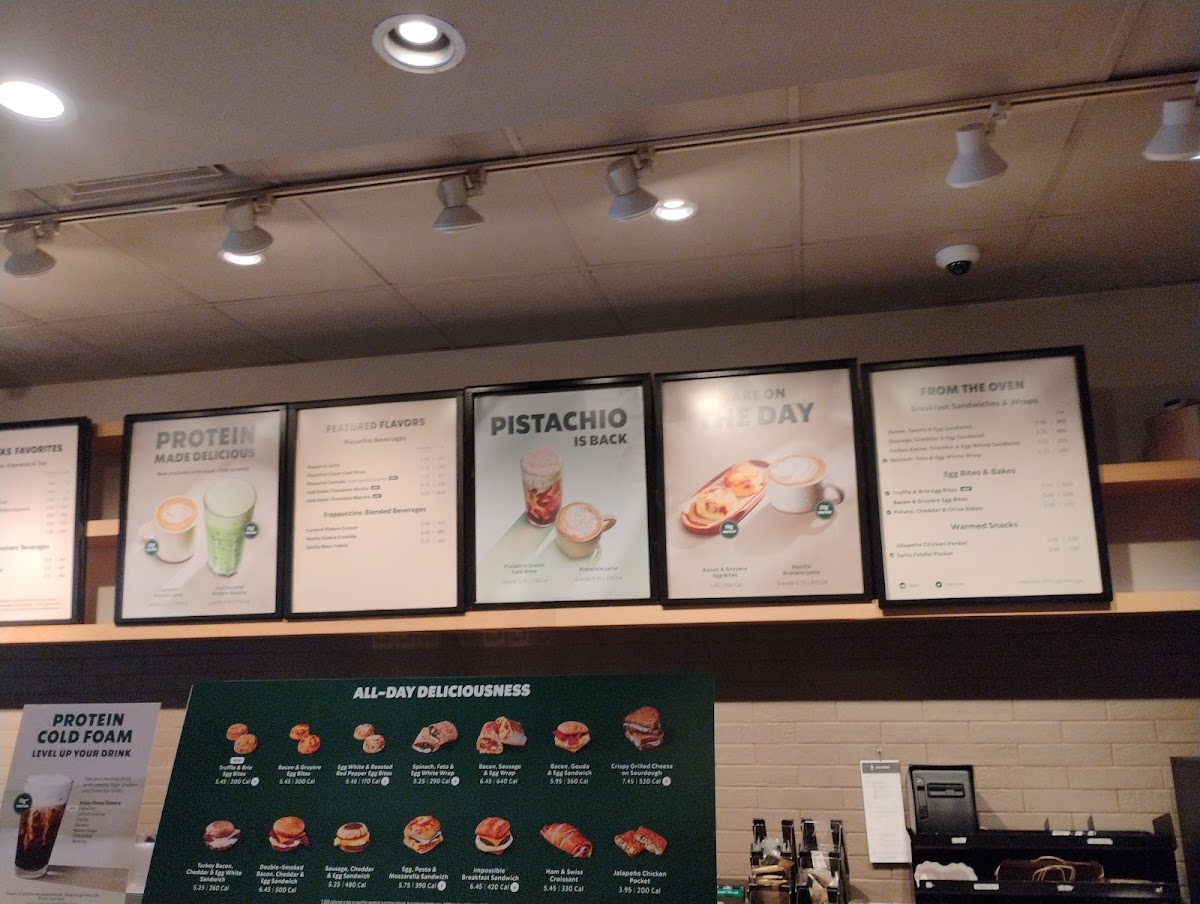 Starbucks Coffee Company Photo Menu 7