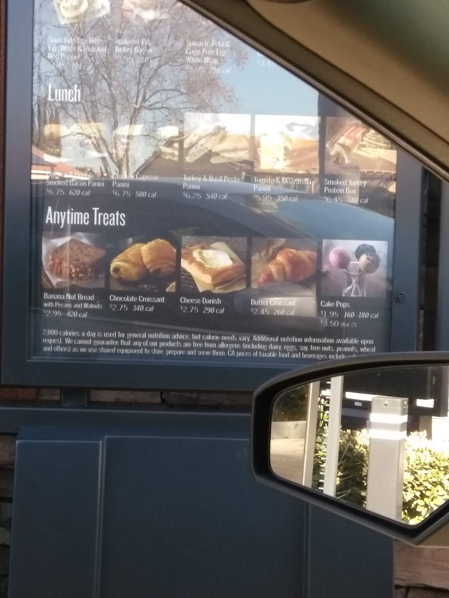 Starbucks Coffee Company Photo Menu 9