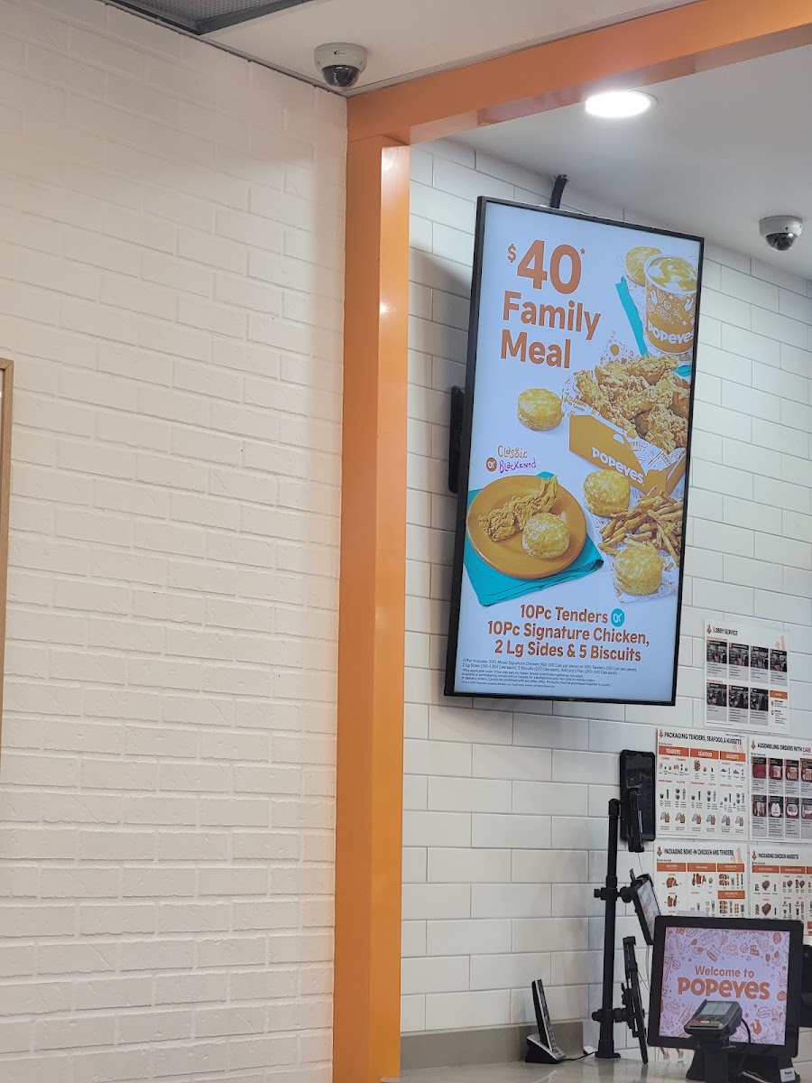 Popeyes Louisiana Kitchen Photo Menu 3