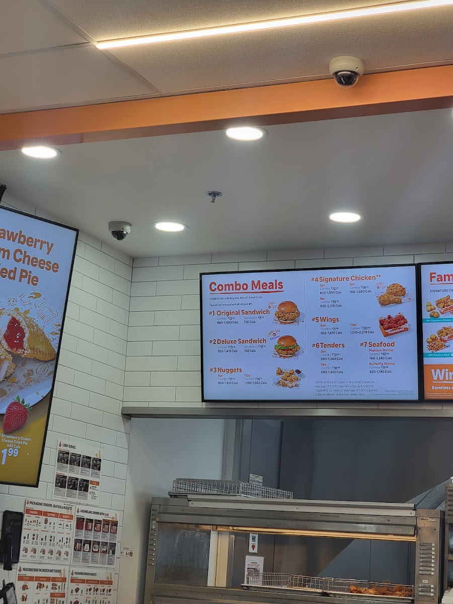 Popeyes Louisiana Kitchen Photo Menu 6