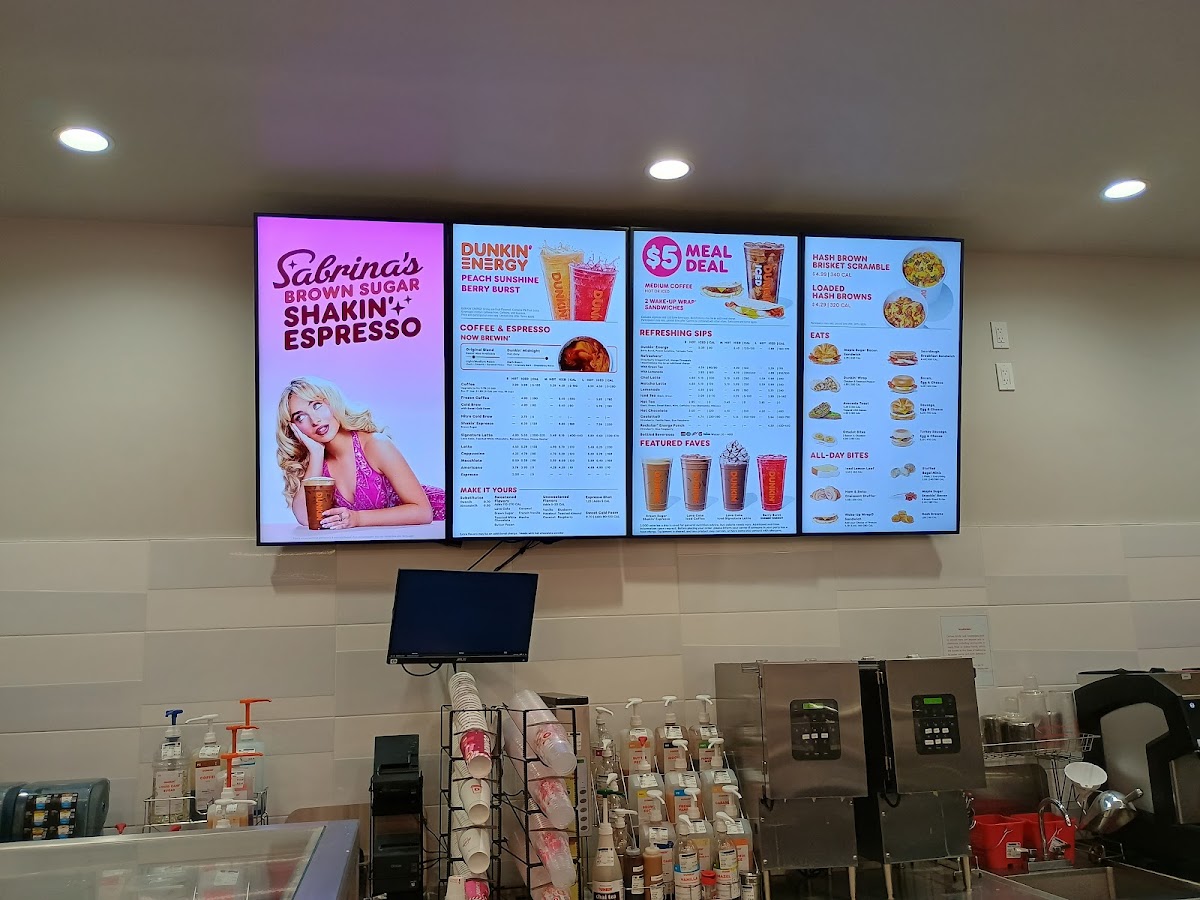 Dunkin' Photo Menu 2