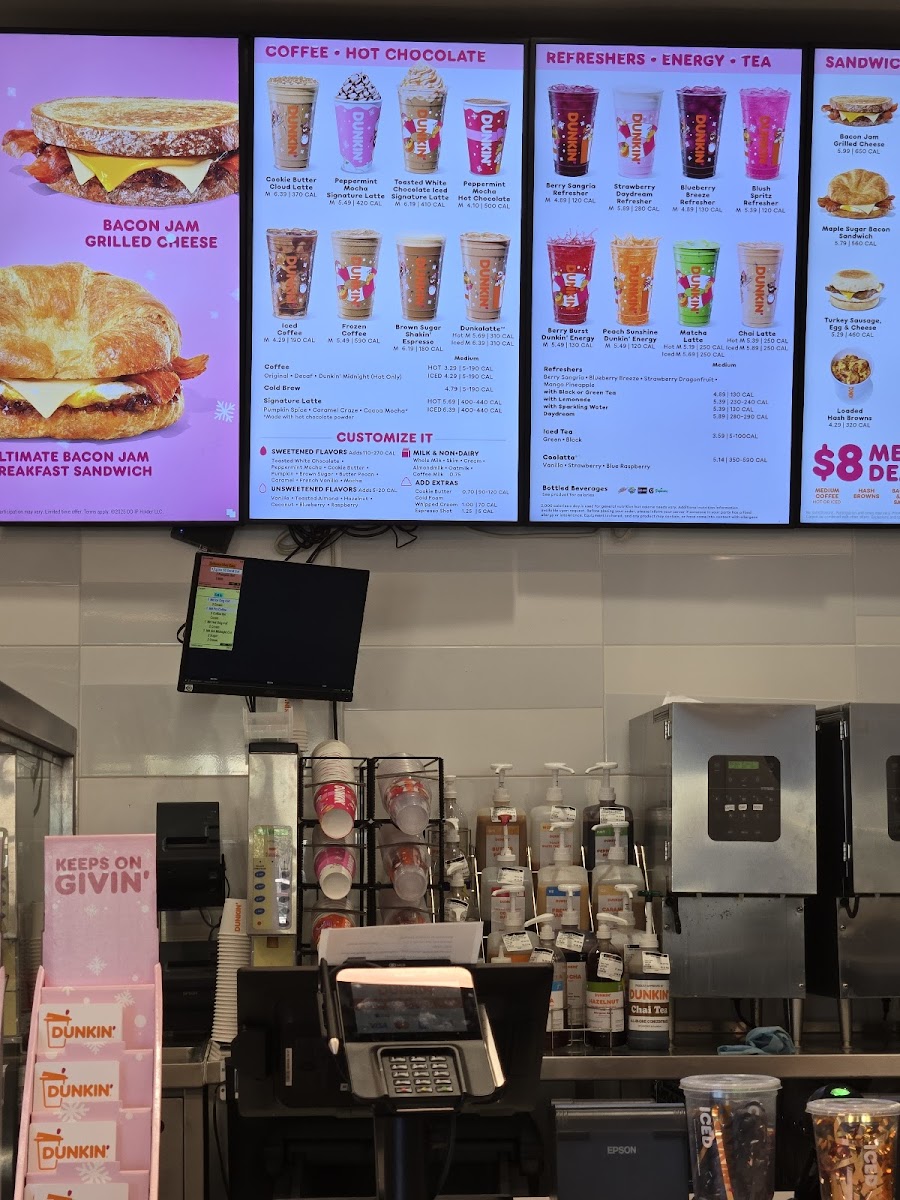 Dunkin' Photo Menu 3