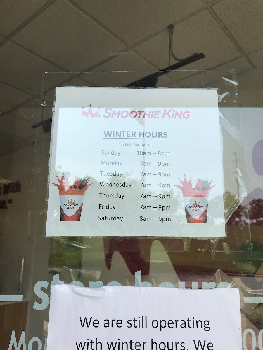 Smoothie King Photo Menu 3