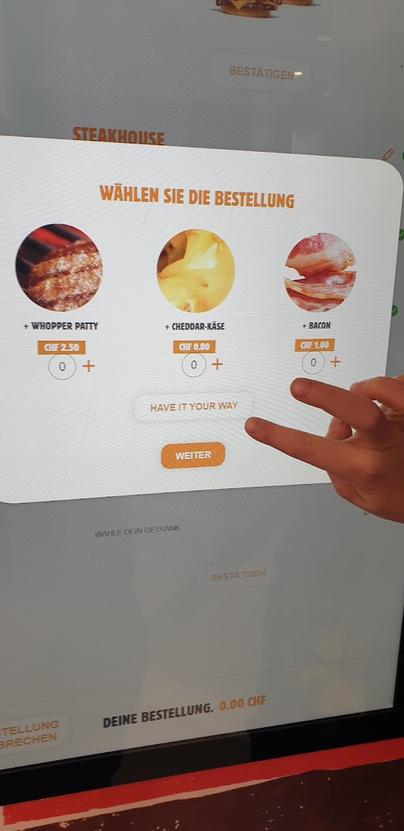 Burger King Photo Menu 2
