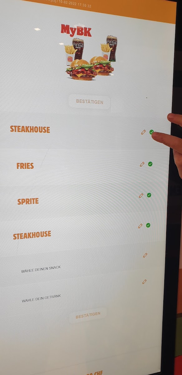 Burger King Photo Menu 3