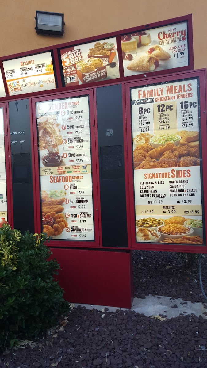 Popeyes Louisiana Kitchen Photo Menu 8
