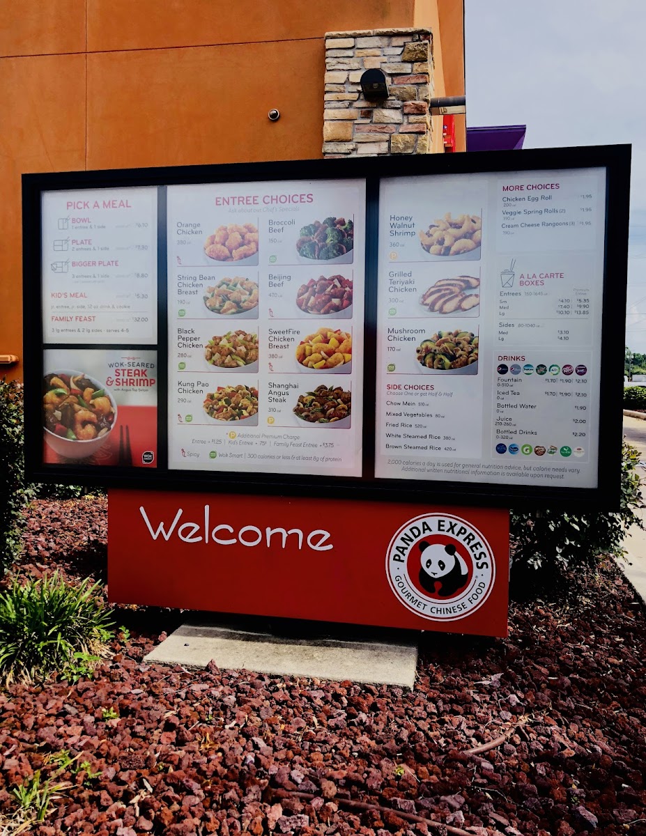 Panda Express Photo Menu 5