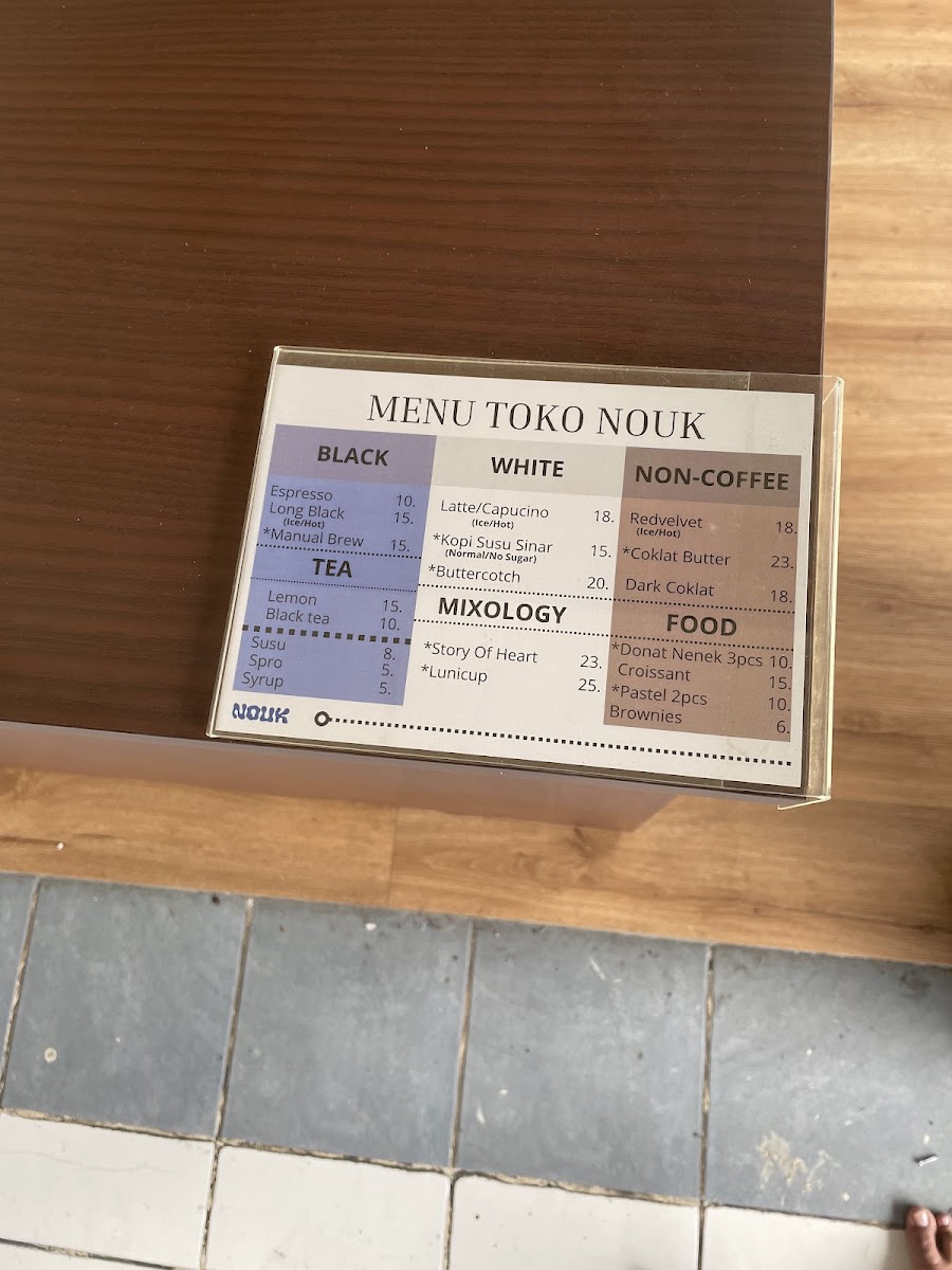Nouk. Photo Menu 3