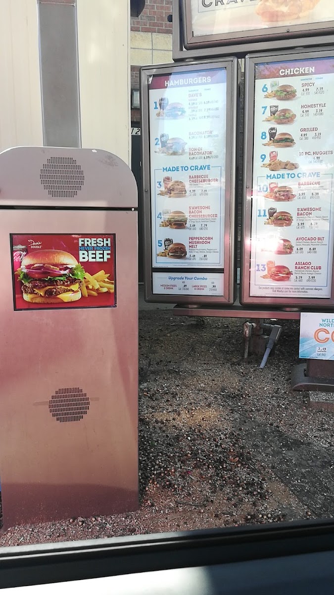 Wendy's Photo Menu 2