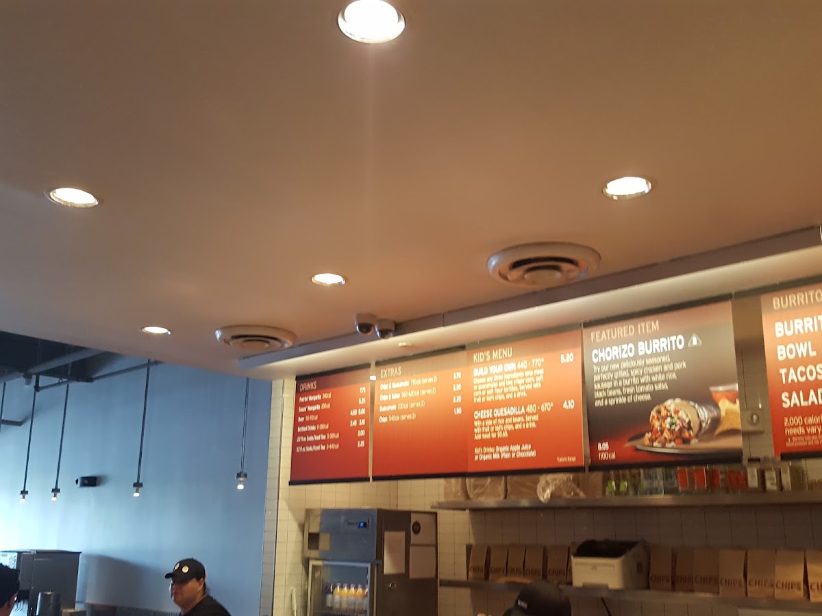 Chipotle Mexican Grill Photo Menu 3