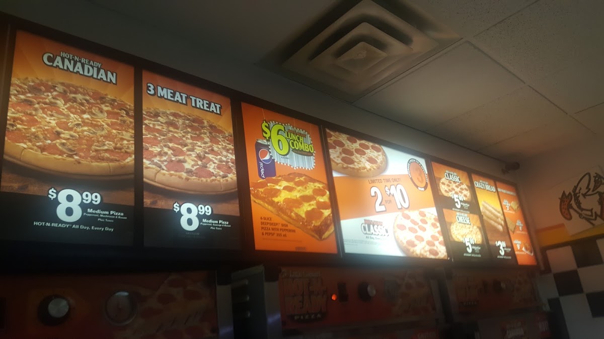 Little Caesars Pizza Photo Menu 1