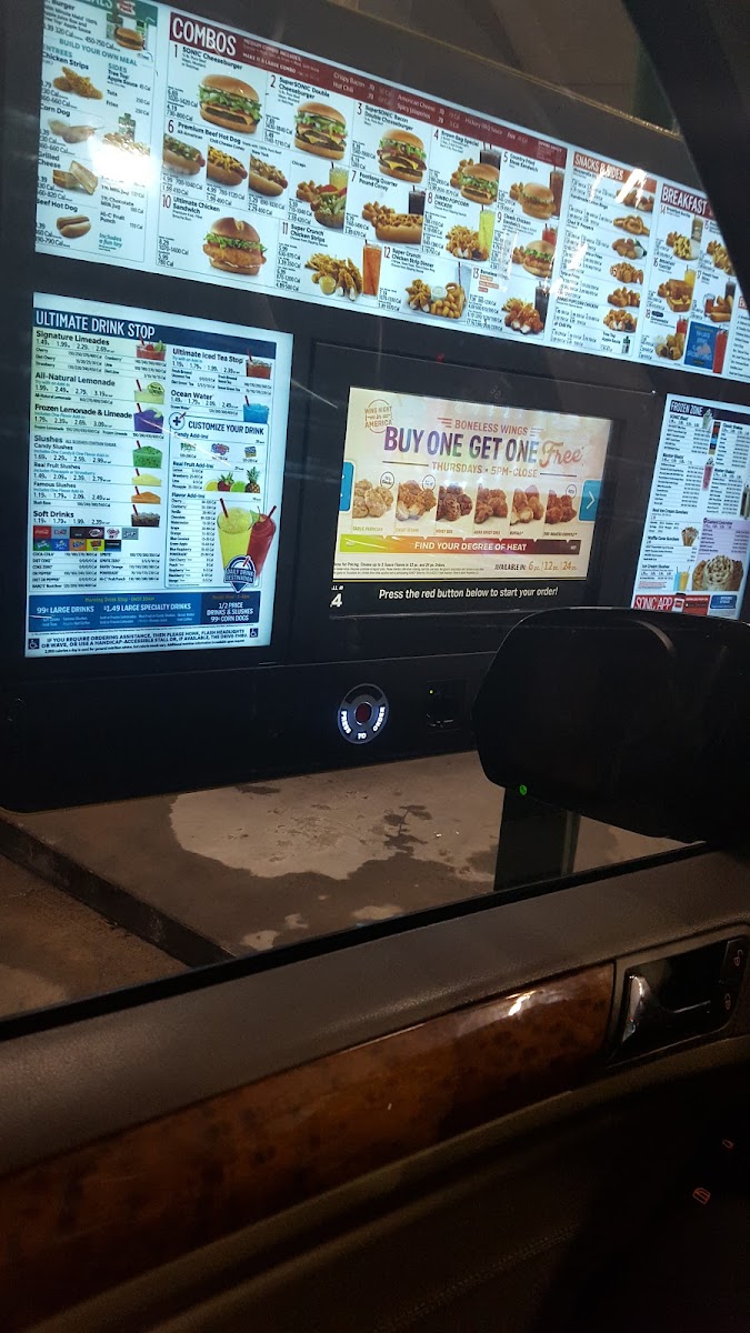 Sonic Drive-In Photo Menu 3