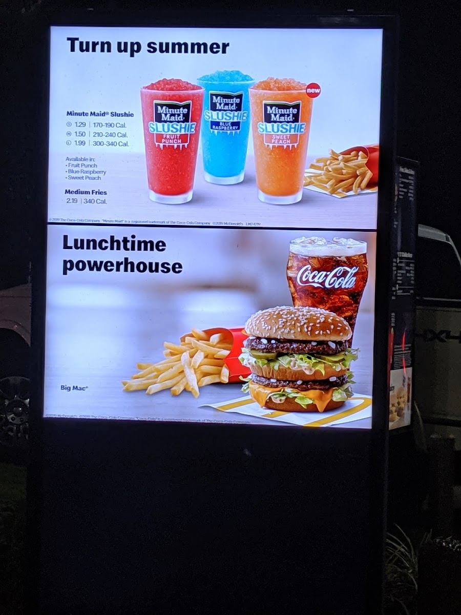 McDonald's Photo Menu 1