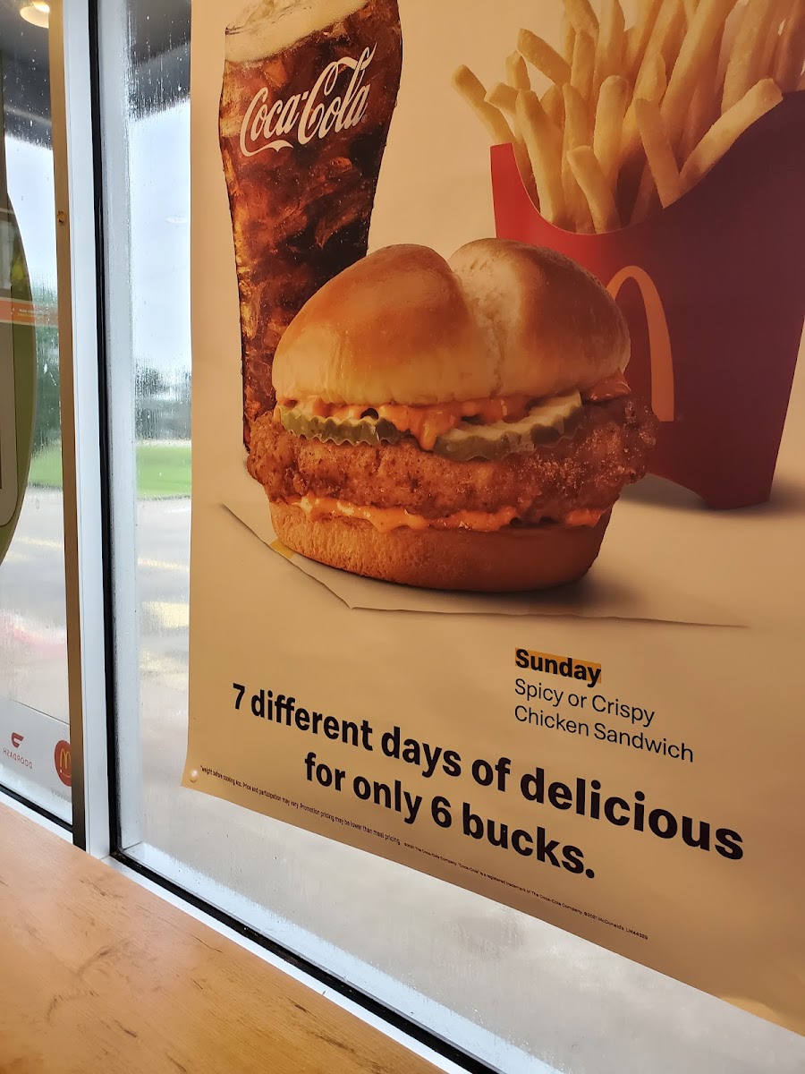 McDonald's Photo Menu 6