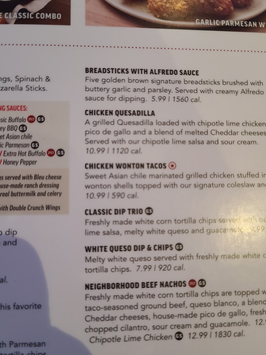 Applebee's Grill + Bar Photo Menu 8