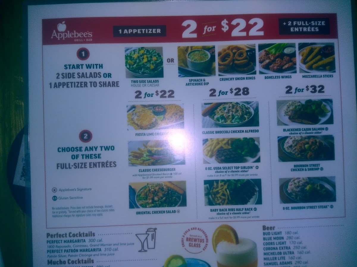 Applebee's Grill + Bar Photo Menu 9