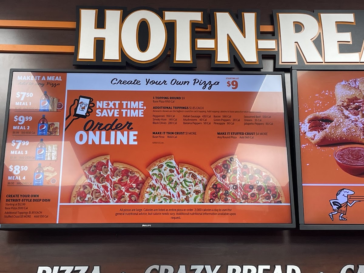 Little Caesars Pizza Photo Menu 1