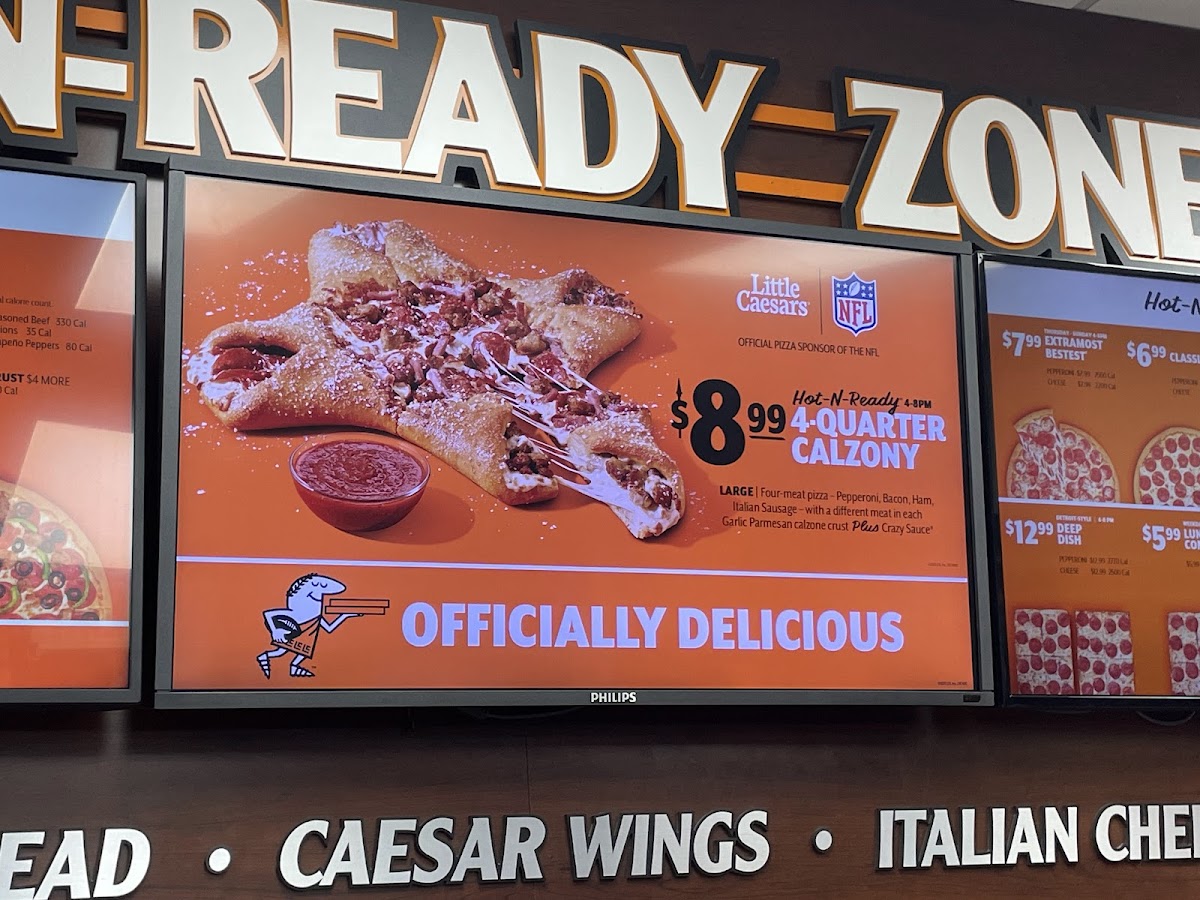 Little Caesars Pizza Photo Menu 3