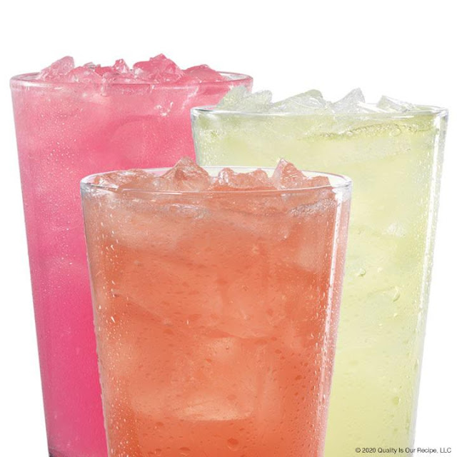 Wendy’S All Natural Strawberry and Tropical Berry Lemonades