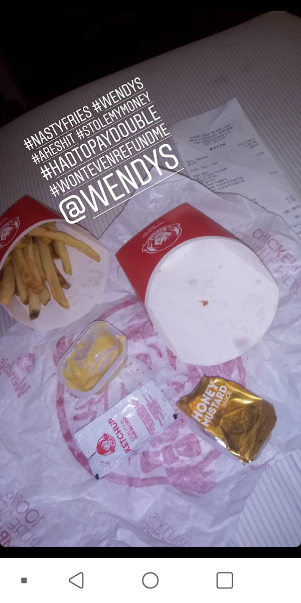 Wendy's Photo Menu 5