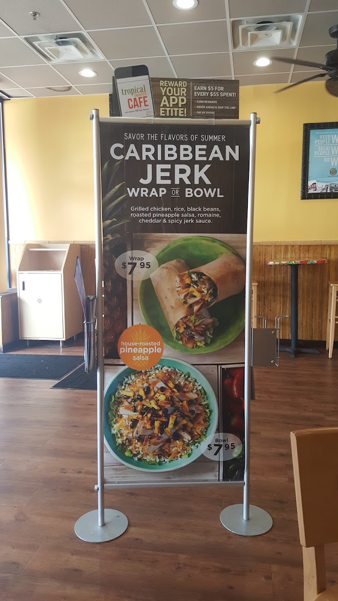 Tropical Smoothie Cafe Photo Menu 3