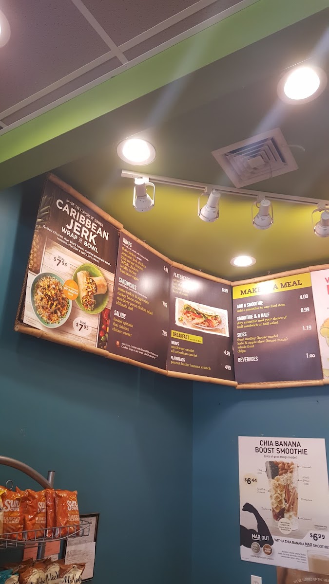 Tropical Smoothie Cafe Photo Menu 4