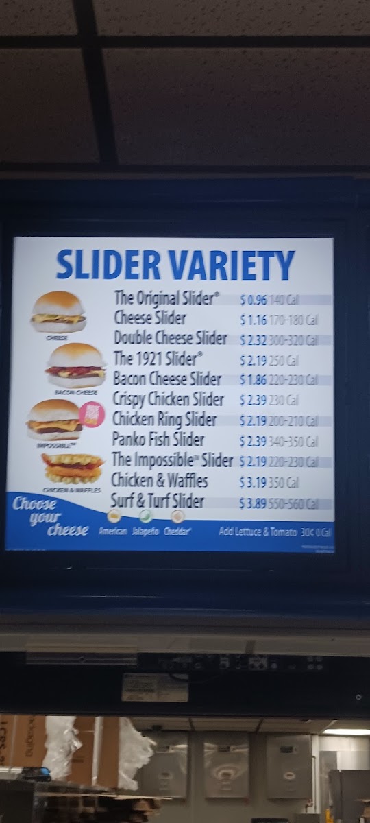 White Castle Photo Menu 4