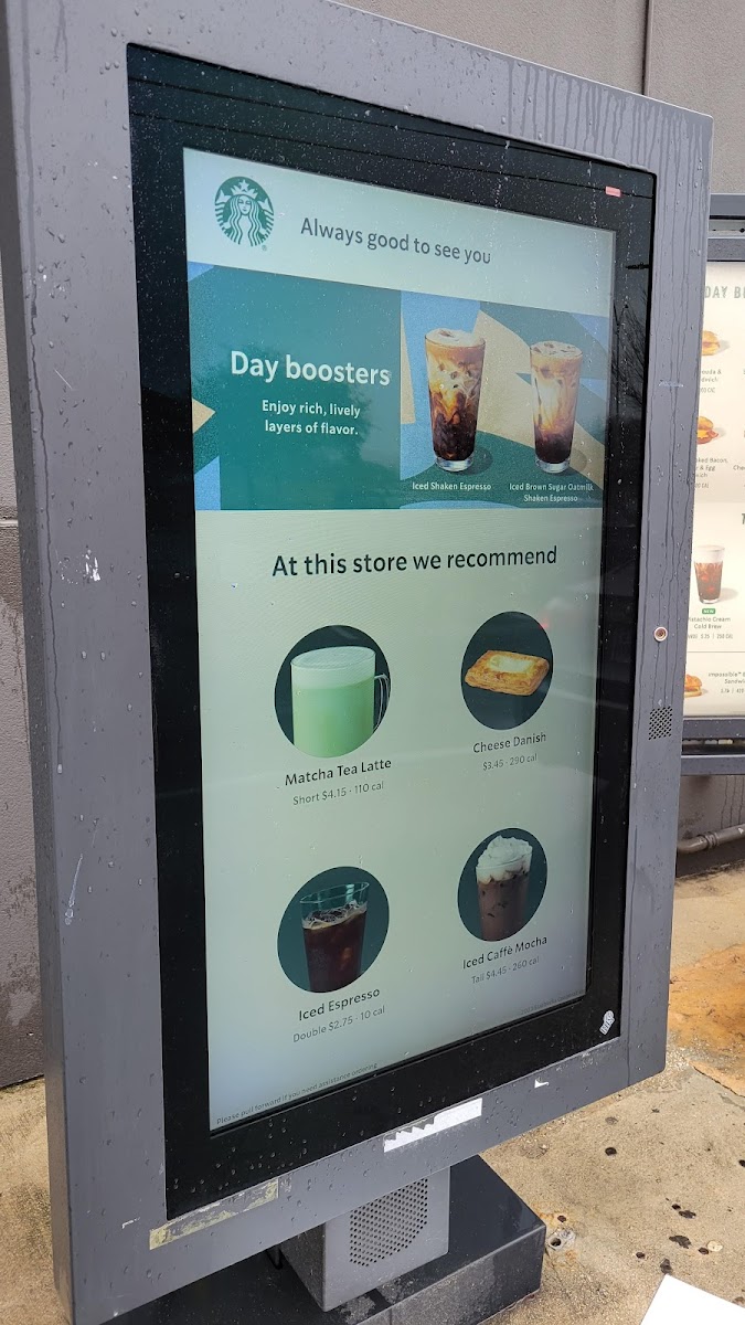 Starbucks Photo Menu 2