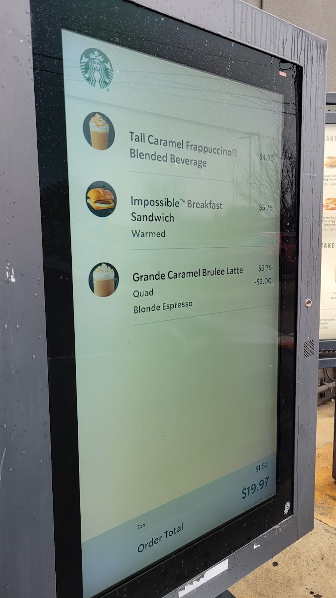 Starbucks Photo Menu 4