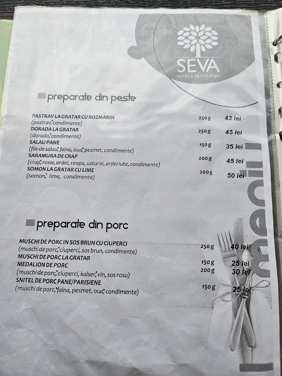 Seva Photo Menu 5