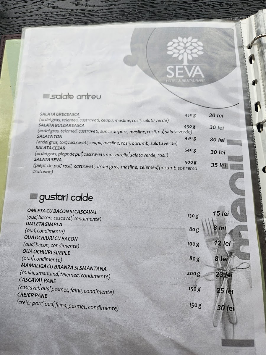 Seva Photo Menu 6