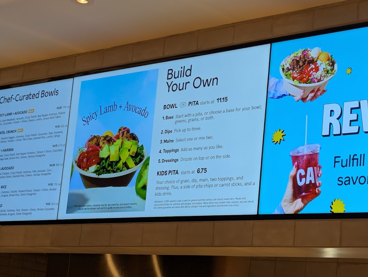 CAVA Photo Menu 4