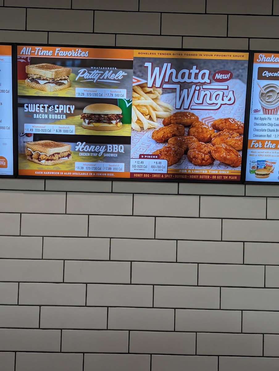 Whataburger Photo Menu 10