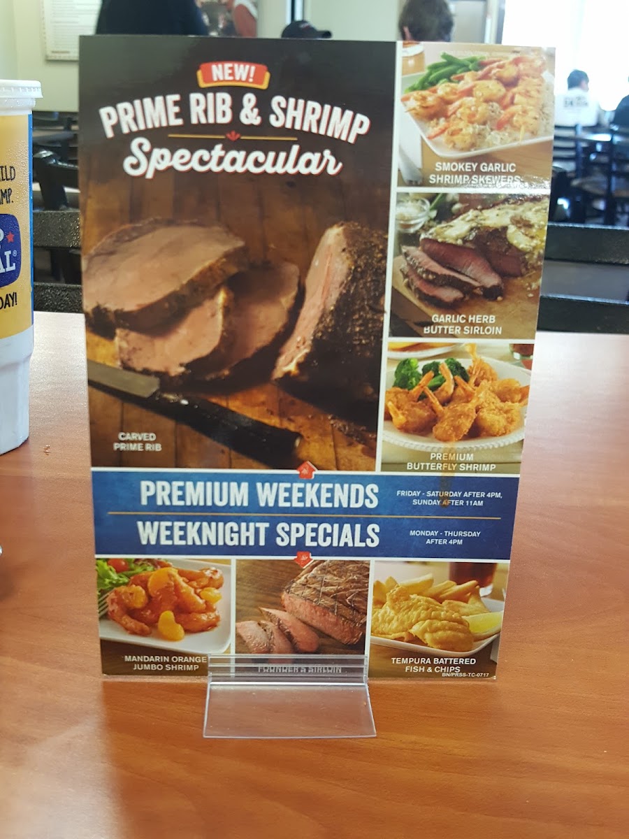 Golden Corral Buffet & Grill Photo Menu 5