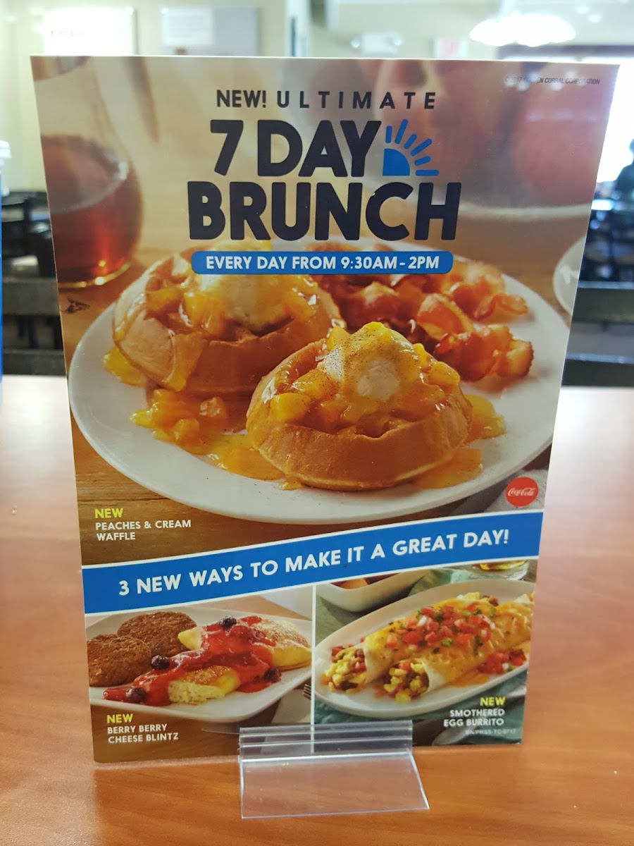 Golden Corral Buffet & Grill Photo Menu 8