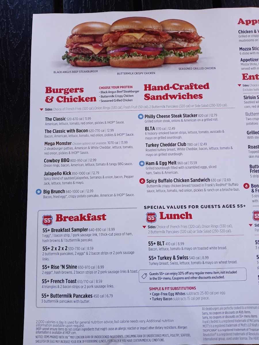 IHOP Photo Menu 10