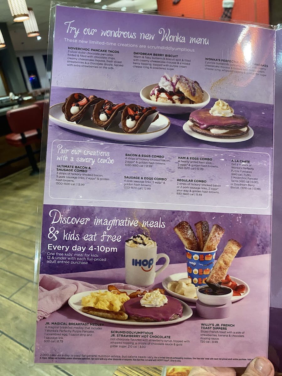 IHOP Photo Menu 3