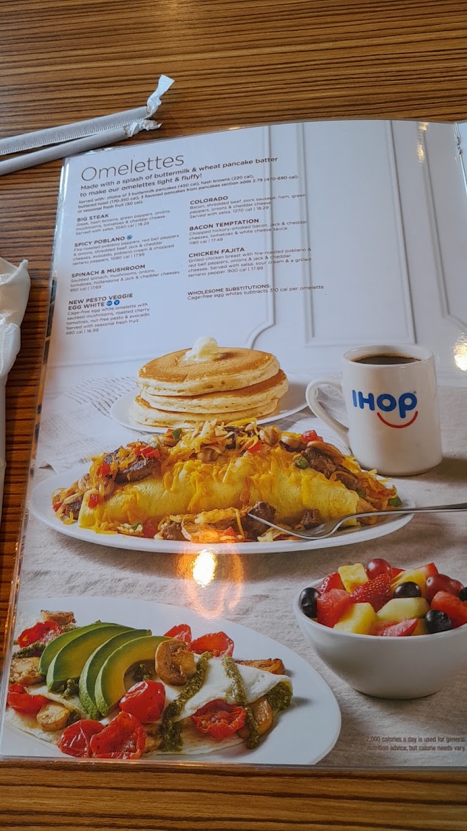IHOP Photo Menu 8